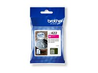 Brother LC422M - Magenta - original - bläckpatron - för Brother MFC-J5340DW, MFC-J5340DWE, MFC-J5345DW, MFC-J5740DW, MFC-J6540DW, MFC-J6940DW LC422M
