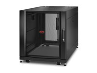 APC NetShelter SX - Rack skåp - svart - 12U - 19" - TAA-kompatibel - för P/N: SURT48RMXLBP AR3103