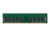 Kingston - DDR4 - modul - 32 GB - DIMM 288-pin - 1600 MHz / PC4-25600 - CL22 - 1.2 V - ej buffrad - ECC - för Lenovo ThinkStation P350 30E3, 30E4, 30E5, 30E6, 30EF, 30EG, 30EH, 30EJ KTL-TS432E/32G