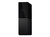 WD My Book WDBBGB0180HBK - Hårddisk - krypterat - 18 TB - extern (desktop) - USB 3.0 - 256 bitars AES - svart WDBBGB0180HBK-EESN