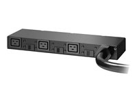 APC Basic Rack PDU AP6038A - Kraftdistributionsenhet (kan monteras i rack) - AC 200-240 V - ingång: IEC 60309 63A - utgångskontakter: 3 (IEC 60320 C19 16A) - 3.65 m sladd - för P/N: SCL500RMI1U, SMX1500RM2UCNC, SMX2KR2UX145, SMX3KR2UNCX145, SMX750CNC, SMX750CUS AP6038A