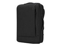 Targus Cypress Convertible Backpack with EcoSmart - Ryggsäck för bärbar dator - 15.6" - svart TBB587GL