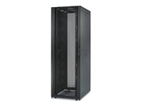 APC NetShelter SX Enclosure with Sides - Rack - svart - 42U - TAA-kompatibel AR3150