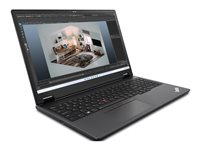 Lenovo ThinkPad P16v Gen 2 - AI Ready - 16" - Intel Core Ultra 7 - 165H - vPro Enterprise - 32 GB RAM - 1 TB SSD - 4G/5G-uppgraderingsbar - Nordisk 21KX000UMX