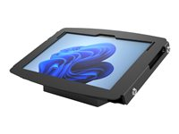 Compulocks Surface Pro 8-10 Space Enclosure AV Conference Room Capsule Black - Ställ - 25° visningsvinkel - för surfplatta - AV-kapsel konferensrum - låsbar - höggradigt stål, höggradig aluminium - svart - skärmstorlek: 13" - väggmonterbar, bänkskiva, fristående - för Microsoft Surface Pro 8, Pro 9 341B580SPSB