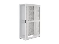 APC NetShelter SX - Rack skåp - vit - 42U - 19" - TAA-kompatibel AR3350W
