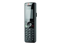 Poly VVX D230 - Trådlös förlängningshandenhet med nummerpresentation/samtal väntar - DECT - 3-riktad samtalsförmåg - SIP, SDP - 8-linjersdrift - 8 linjer - svart 89B48AA#ABB