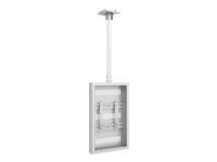Multibrackets M Pro Series - Hölje - för digital skylt - liten - stål - vit - skärmstorlek: 32" - takmonterbar 7350105215025