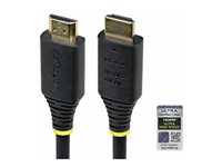 StarTech.com - Ultra High Speed - HDMI-kabel - HDMI hane till HDMI hane - skärmad - svart - passiv, 4K120Hz stöd, 8K60 Hz (7680 x 4320) stöd HDMI21-CBL-8K60-2M