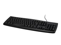 Kensington Pro Fit Washable - Tangentbord - tvättbar - USB - hela norden - svart K64407PN