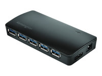 Kensington UH7000C - Hubb - 7 x SuperSpeed USB 3.0 - skrivbordsmodell K39123EU