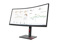 Lenovo ThinkVision T34w-30 - LED-skärm - böjd - 34" 63D4GAT1EU