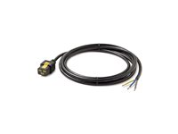 APC - Strömkabel - IEC 60320 C19 till fast 3-trådig - AC 240 V - 16 A - 3 m - svart - för P/N: SCL500RMI1UC, SMT2200R2I-AR, SMT3000I-AR, SMT3000R2I-AR, SRT1500XLI, SRT2200XLI-KR AP8759