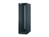 APC Netshelter VX Seismic Enclosure w/Sides Black - Rack - svart - 42U - för P/N: SUA1000RM2U, SUA1000RM2U-TU, SUA1000RMI2U, SUA5000RMI5U AR2144BLK