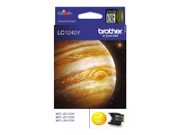 Brother LC1240Y - Gul - original - bläckpatron - för Brother DCP-J525, J725, J925, MFC-J430, J5910, J625, J6510, J6710, J6910, J825 LC1240Y